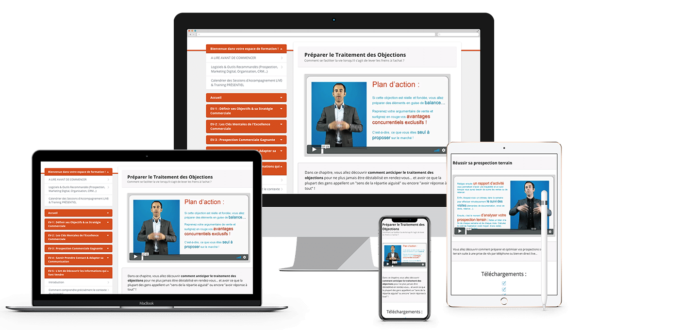 Formation commerciale à distance